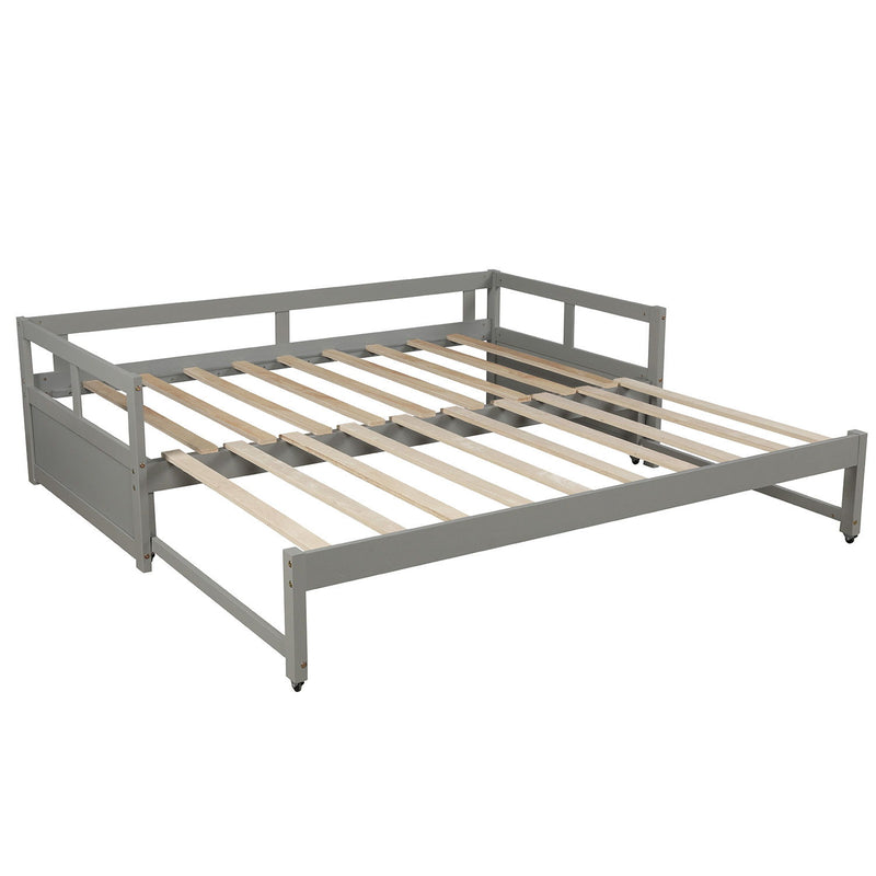 Extending Daybed With Trundle, Wooden Daybed With Trundle