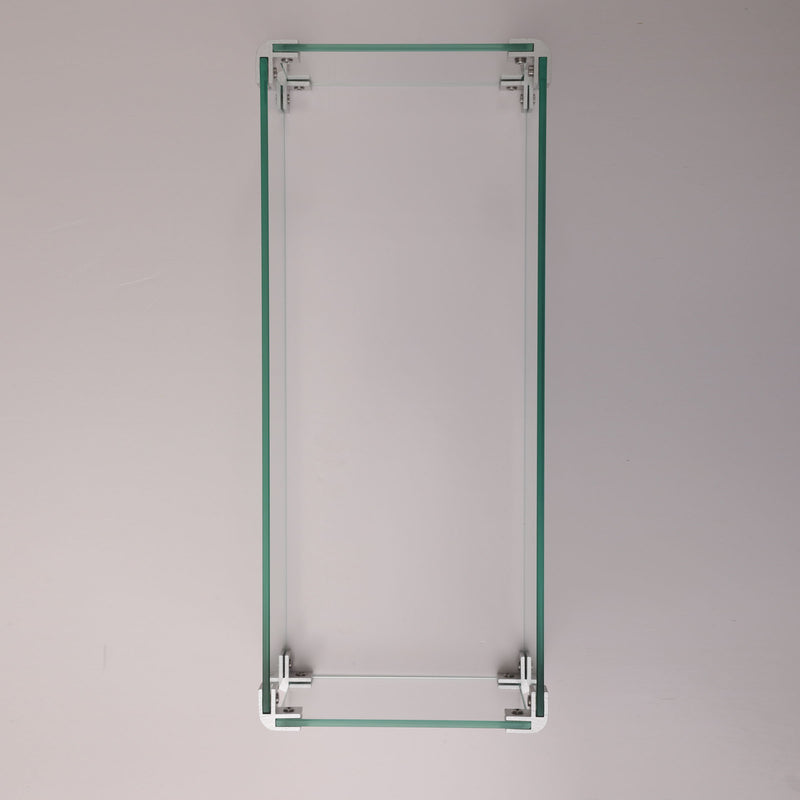 Glass Wind Gurad Square Glass Windshield For Fire Table