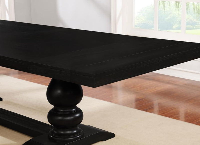 Phelps - Rectangular Dining Table - Antique Noir