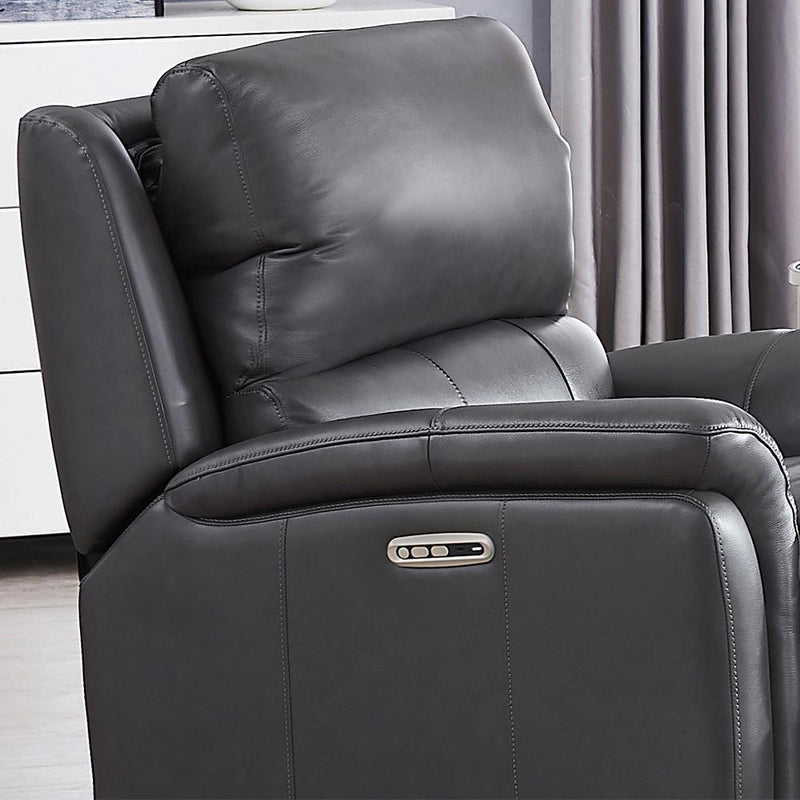 Erindale - Power Headrest Zero Gravity Recliner - Gray