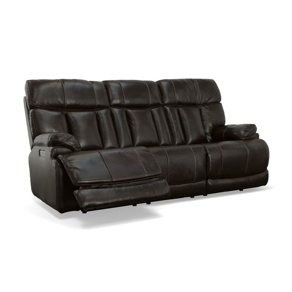 Clive - Power Reclining Sofa with Power Headrests & Lumbar