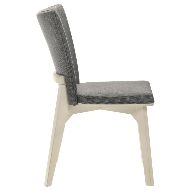 Biloxi - Upholstered Dining Side Chair (Set of 2) - Gray