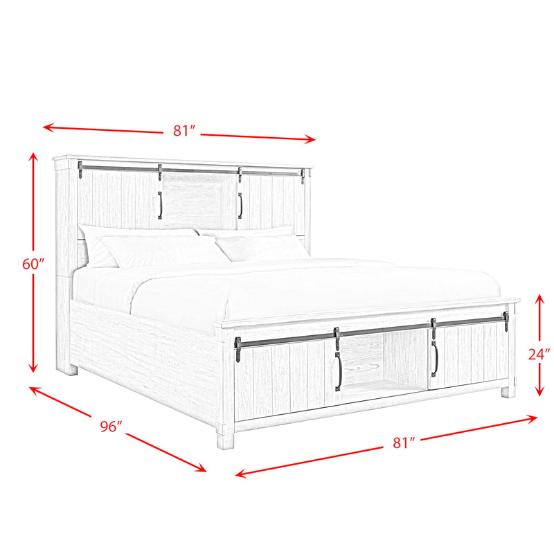 Scott - Platform Storage Bed