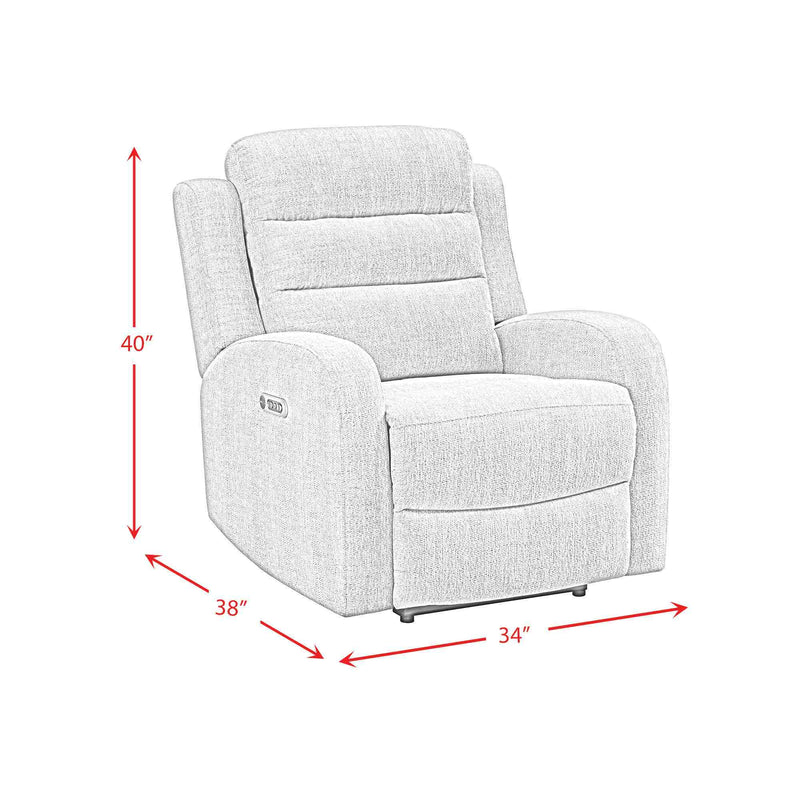 Avanti - PU Power Recliner With Power Motion Head Recliner