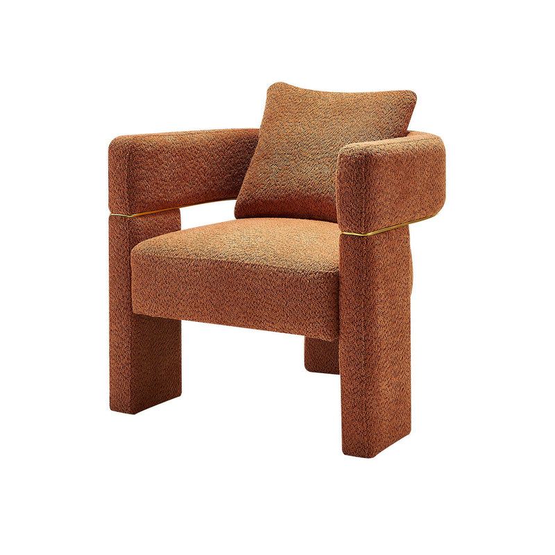 Boucle Upholstered Accent Chair