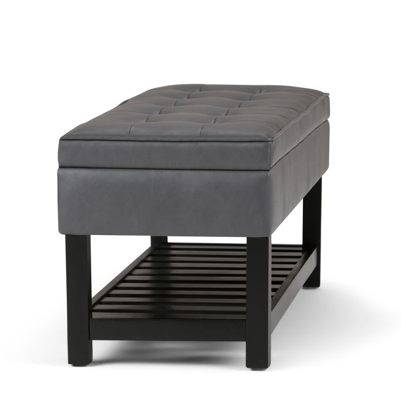 Cosmopolitan - Storage Ottoman Bench with Open Bottom