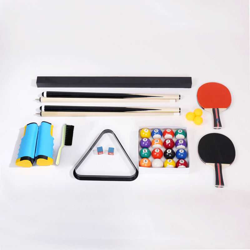 3 In 1 Billiard Table, Pool Table, Game Table, Tennis Table, Multifunctional Billiard Table And Tennis Table