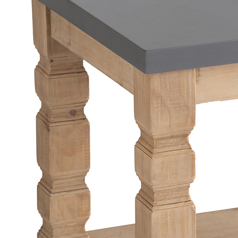 Side Table - Brown Gray