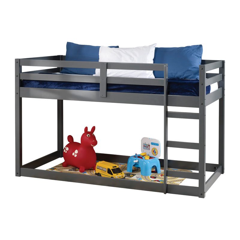 ACME Gaston Loft Bed, Gray 38180