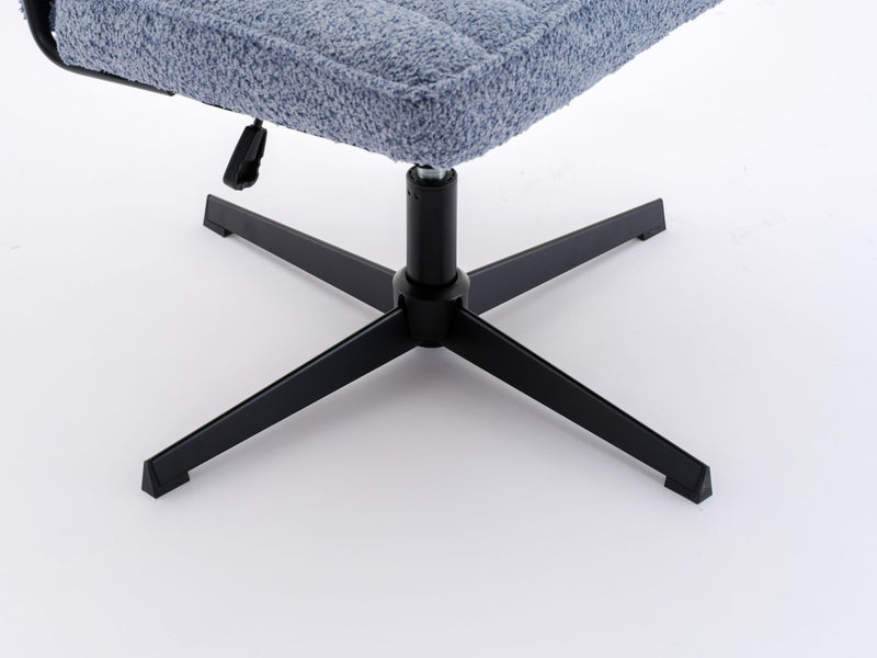 Armless Office Desk Chair No Wheels