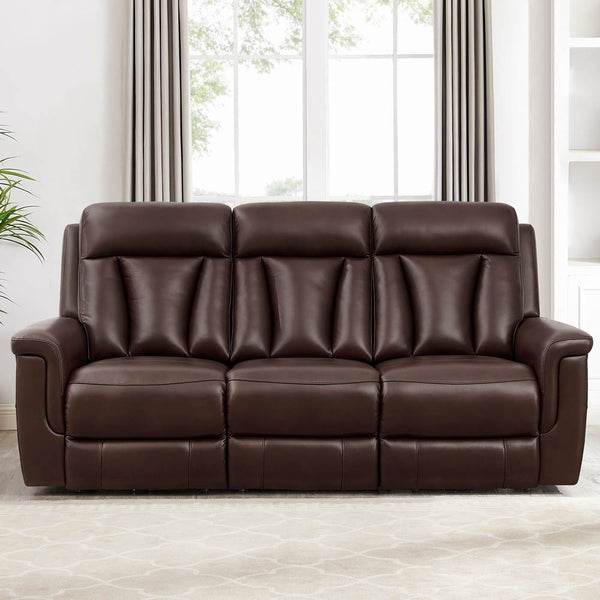 Rhapsody - Power Zero Gravity Reclining Sofa - Chestnut