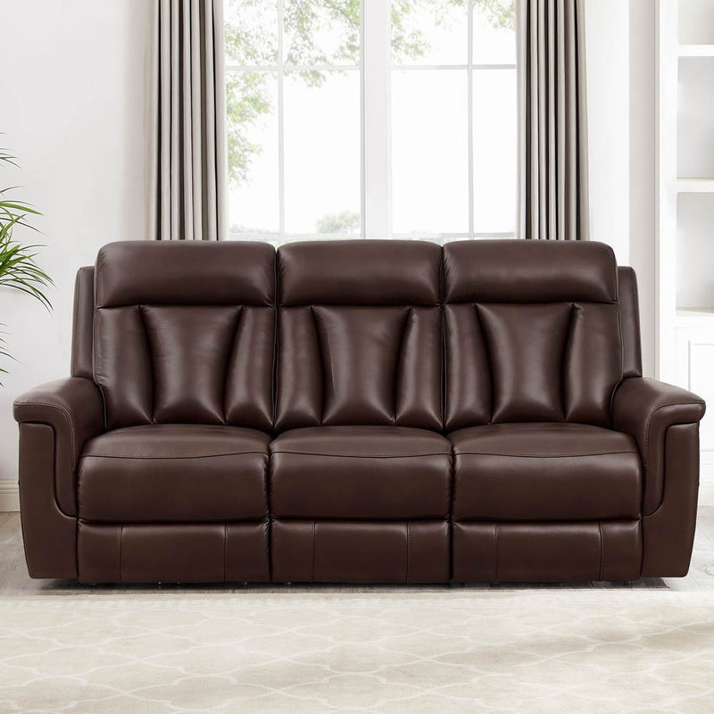 Rhapsody - Power Zero Gravity Reclining Sofa - Chestnut