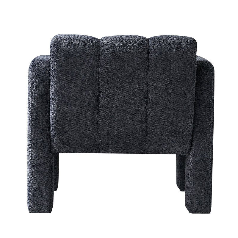 31.10" Boucle Upholstered Accent Chair