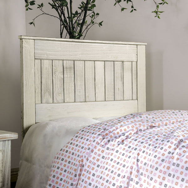 Rockwall - Twin Headboard - White