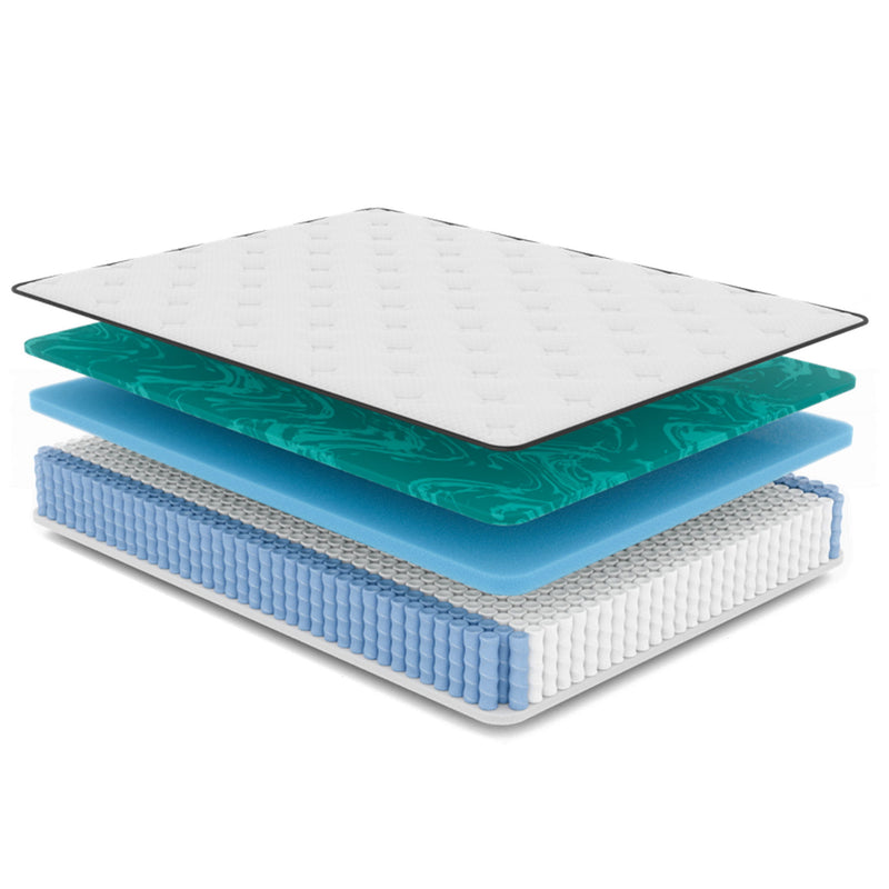 Zen Cool - Gel Hybrid Euro-Top Mattress - Medium Feel