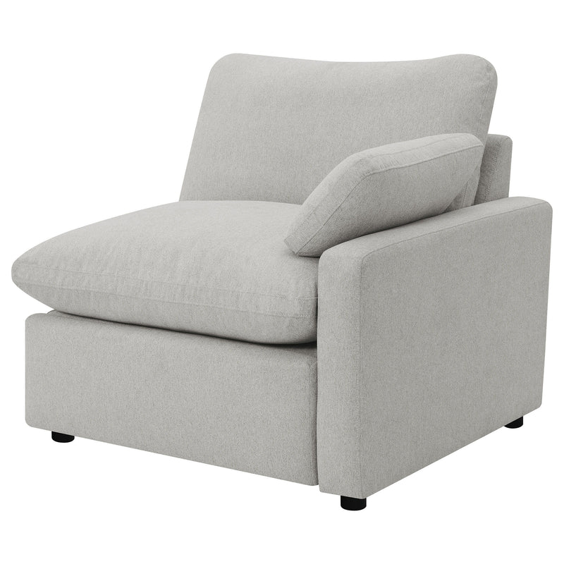 Collins - 3-Piece Upholstered Power Reclining Sofa - Gray