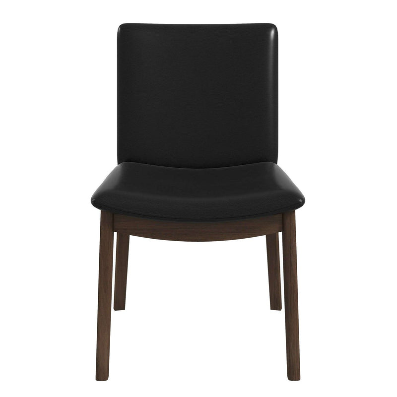 Laura - Mid-Century Modern Solid Wood Dining Chair (Set of 2)