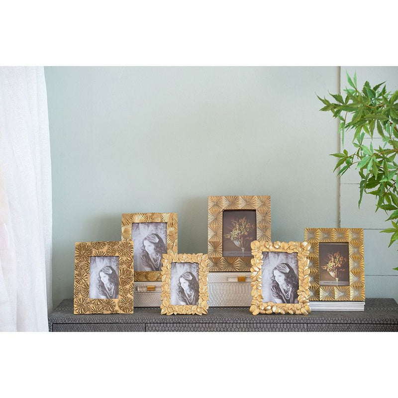 Photo Frame, Opening (Set of 2) - Gold