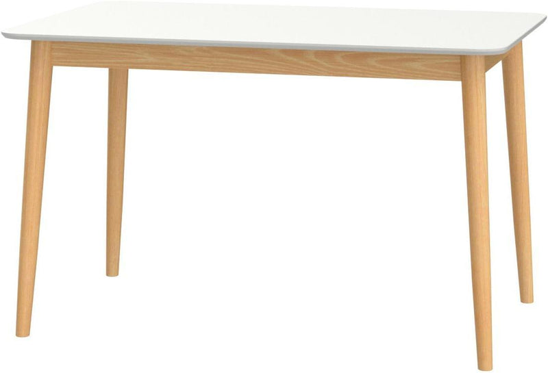 MC Modern Wood Dining Table - White