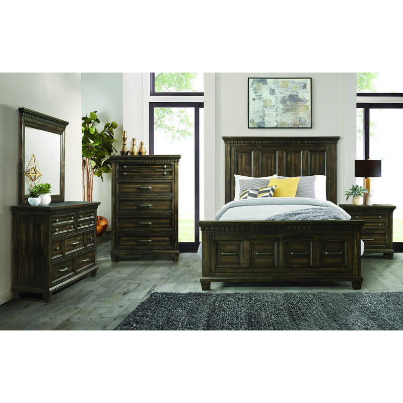 Mccabe - 7-Drawer Dresser - Smokey Walnut Finish