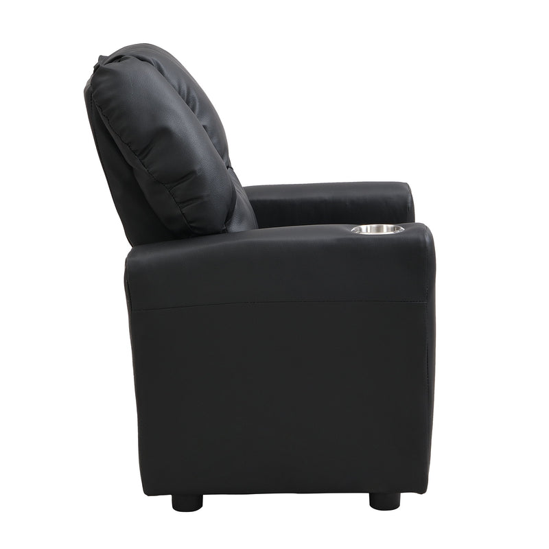 Kids Recliner Chair - Black