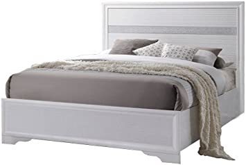 ACME Naima Twin Bed in White 25760T