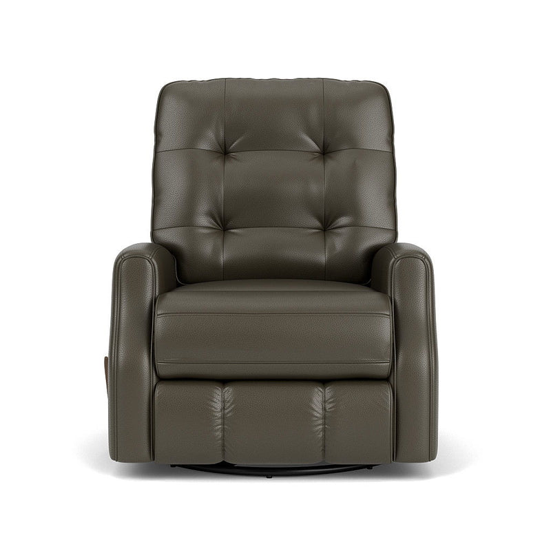 Devon - Swivel Gliding Recliner - Leather