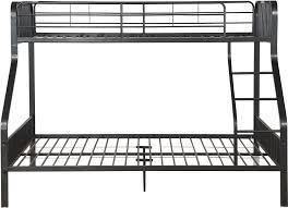 ACME Caius Bunk Bed (Twin XL/Queen) in Gunmetal 37605