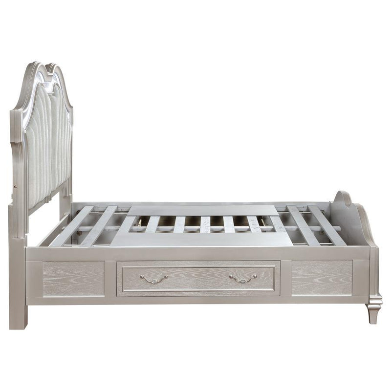 Evangeline - LED Storage Panel Bed