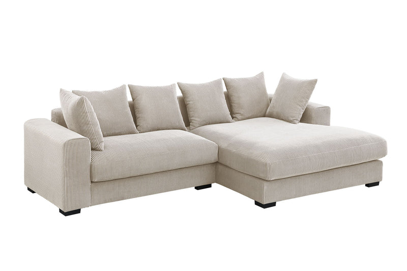 Naomi - 3 Piece Upholstered Sectional