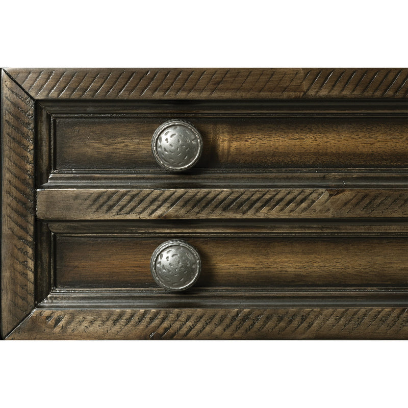 Mccabe - 7-Drawer Dresser - Smokey Walnut Finish