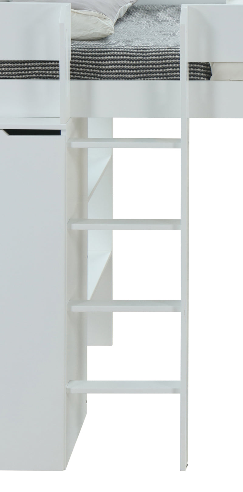 ACME Ragna Loft Bed in White 38060