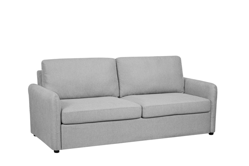 Sleeper Sofa Pull Out Bed, Convertible Sofa Bed Couch 2 In 1, With Foam Mattress For Living Room