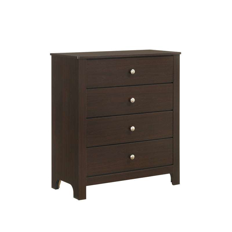 Sami - Youth 4-Drawer Chest - Espresso