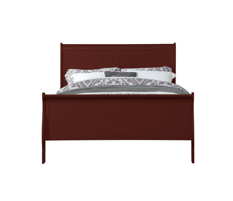 ACME Louis Philippe Queen Bed in Cherry 23750Q