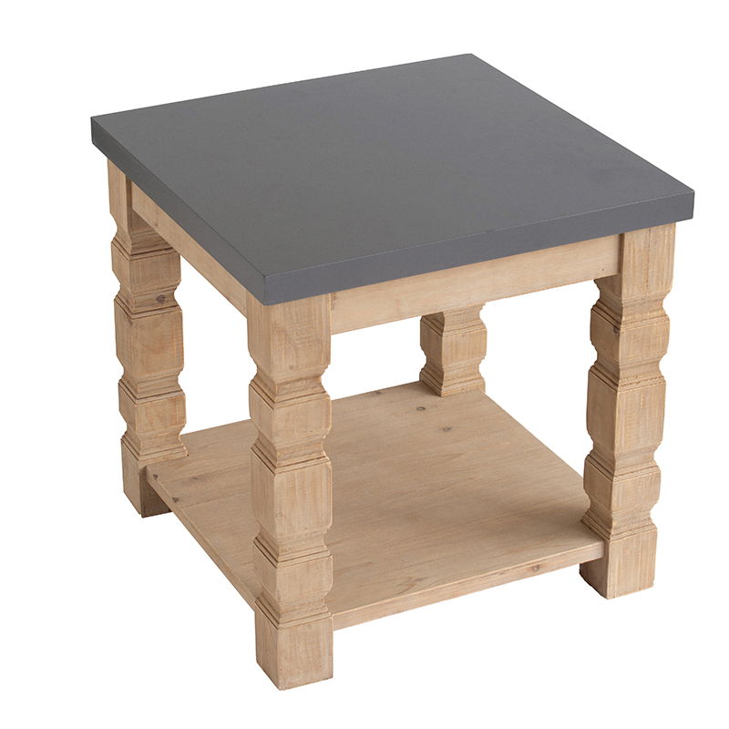 Side Table - Brown Gray