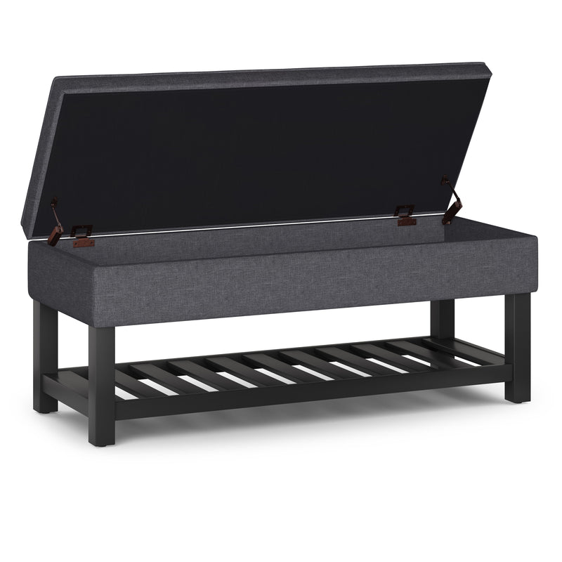 Cosmopolitan - Storage Ottoman Bench with Open Bottom