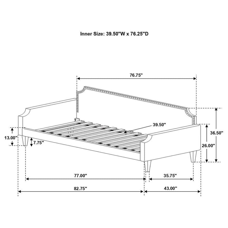 Olivia - Upholstered Daybed