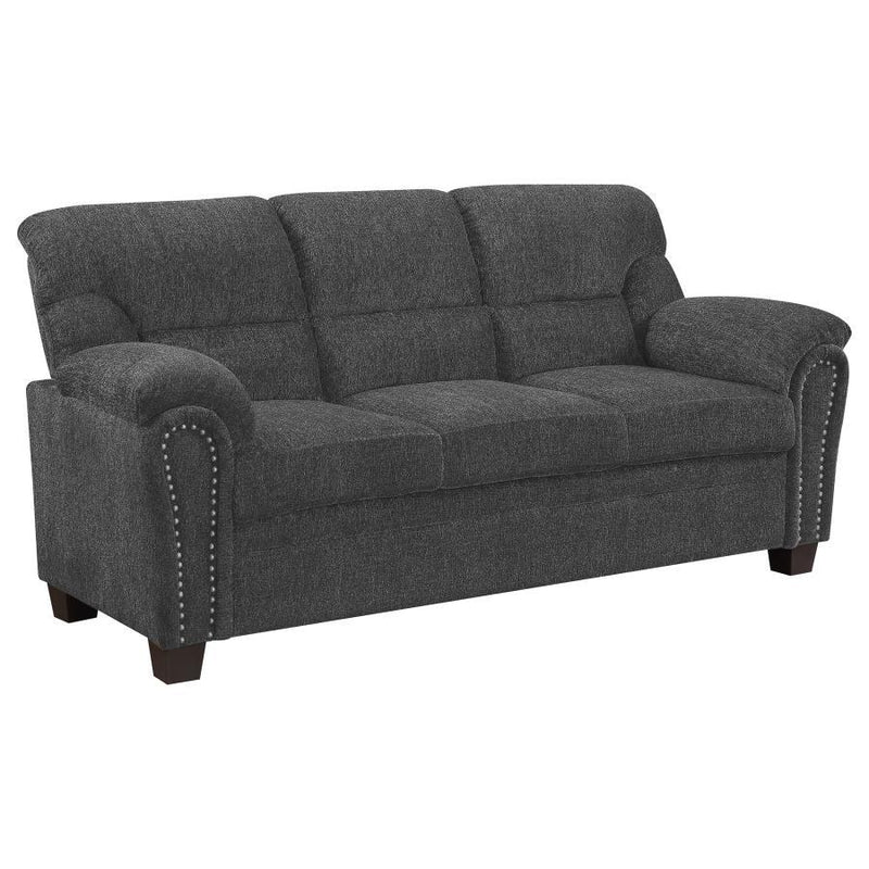 Clementine - Upholstered Padded Arm Sofa Set