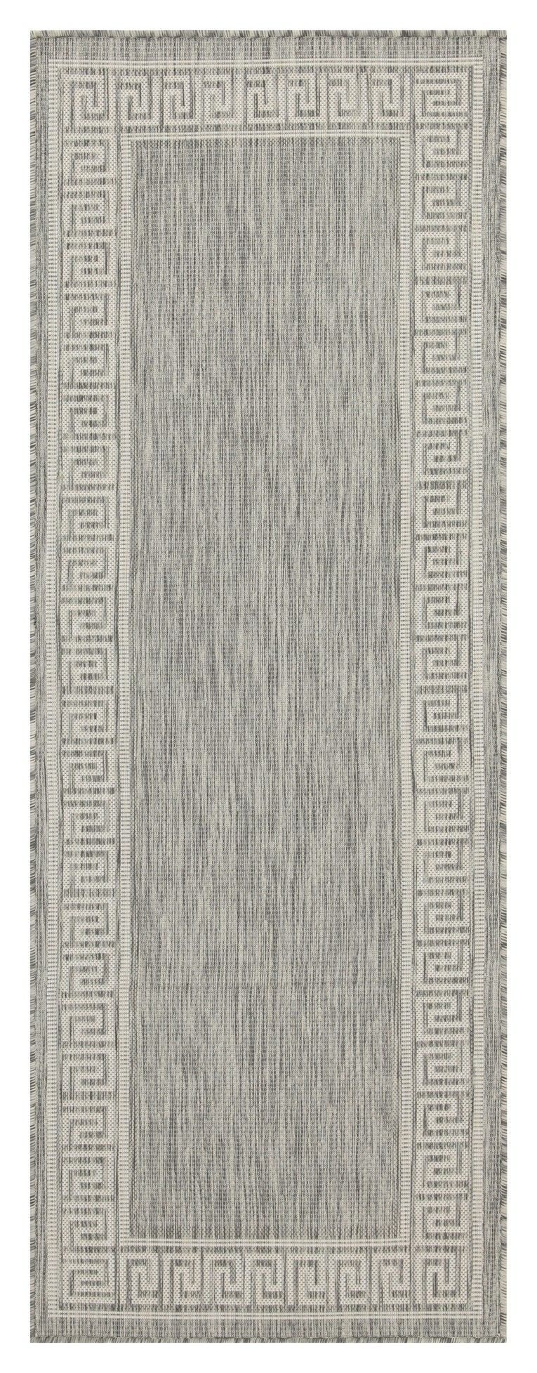 Sunshine - 5'3" X 7'3" Indoor / Outdoor, Area Rug Polypropylene - Silver