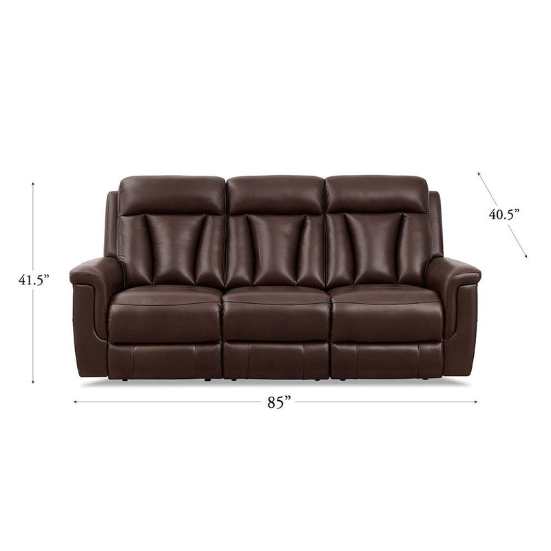 Rhapsody - Power Zero Gravity Reclining Sofa - Chestnut