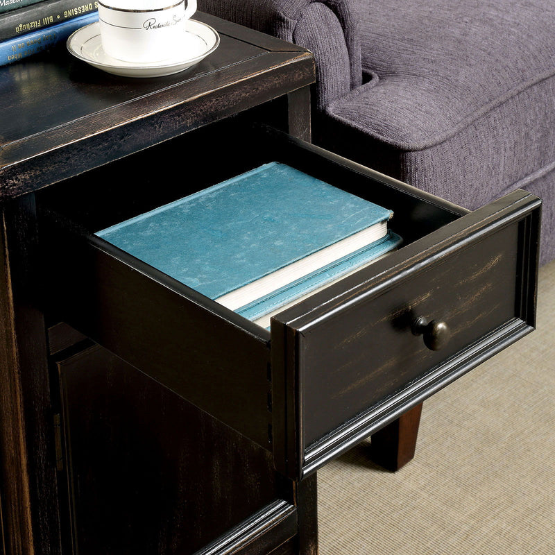 Meadow - Side Table - Antique Black