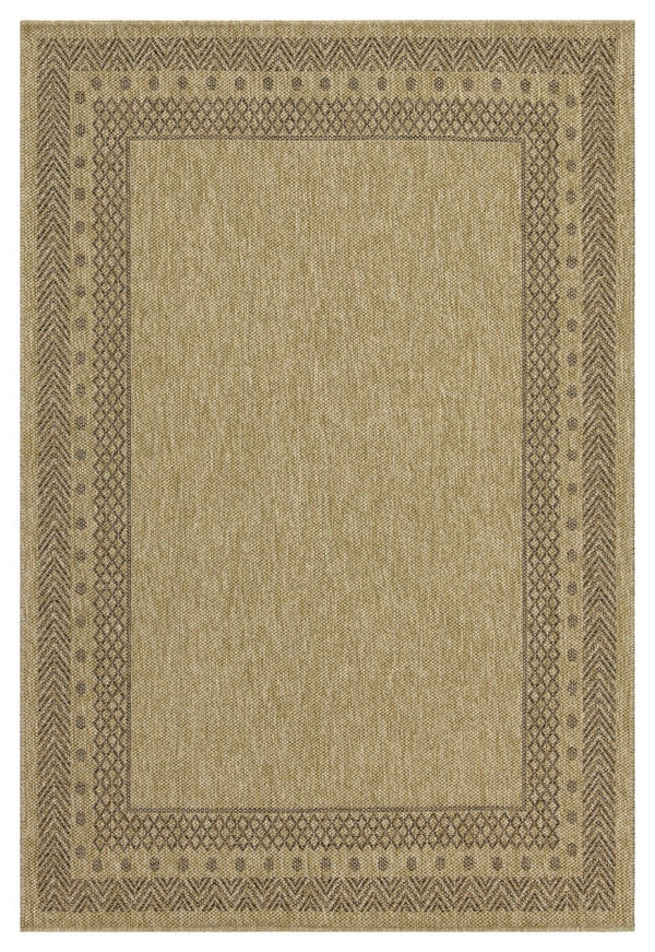 Earth - 5'3" X 7'3" Indoor / Outdoor Area Rug - Jute / Mocha