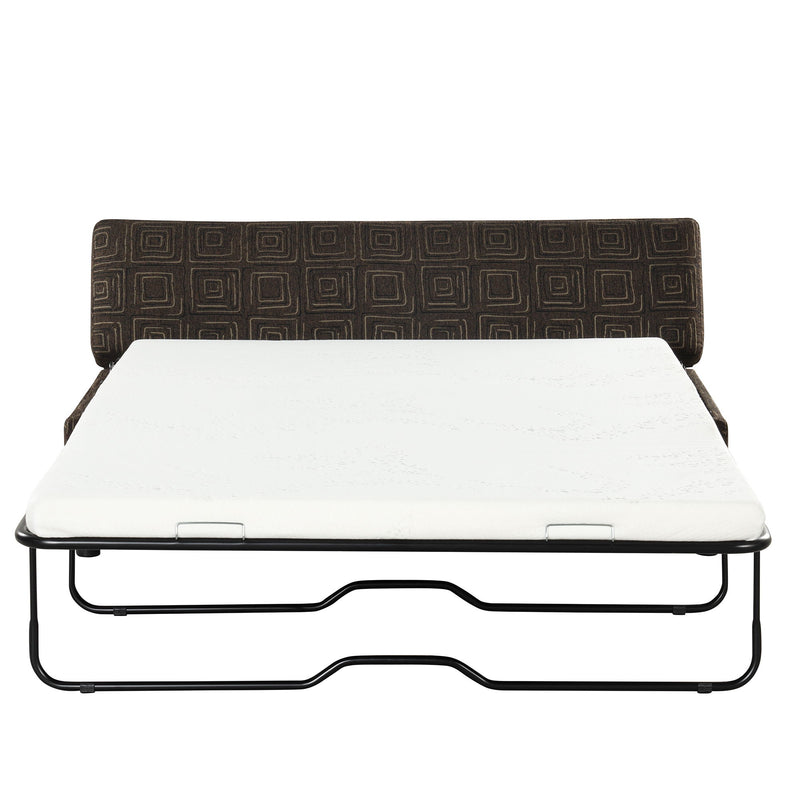 Folding Ottoman Sleeper Bed With Mattress Convertible Guest Bed