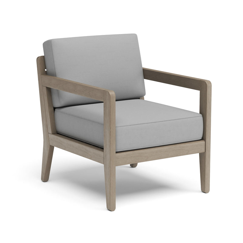 Sustain - Outdoor Lounge Armchair - Gray, Dark - 31"