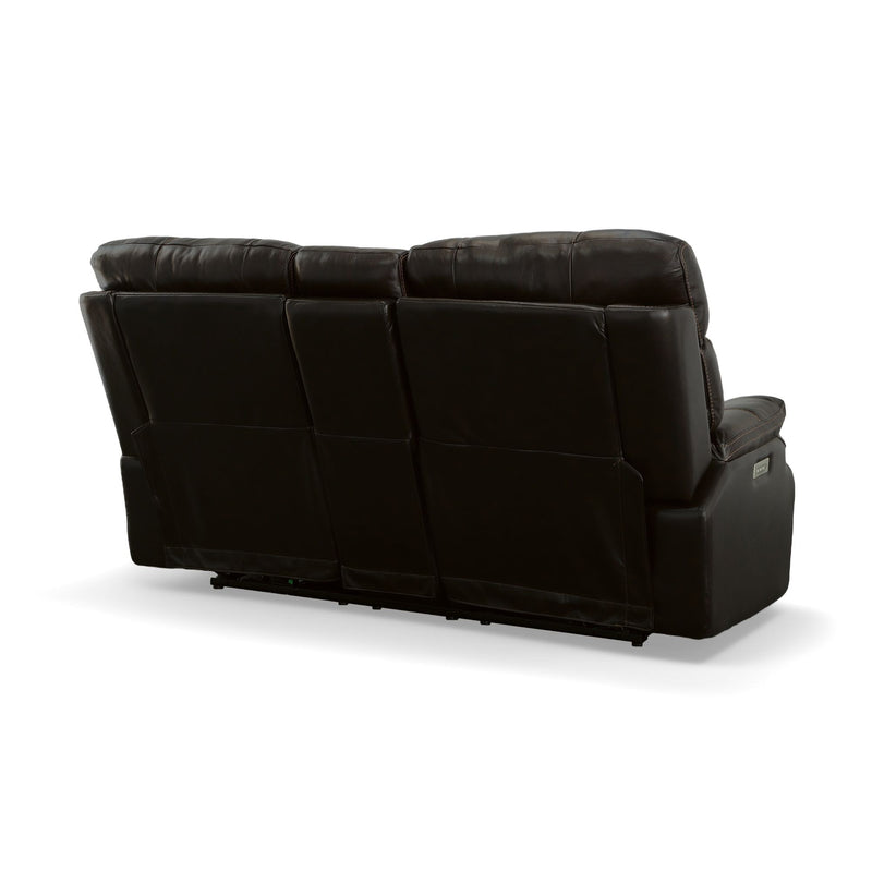 Clive - Power Reclining Loveseat with Console & Power Headrests & Lumbar