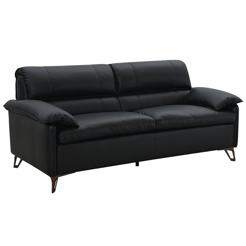 Eilene - Loveseat - Black