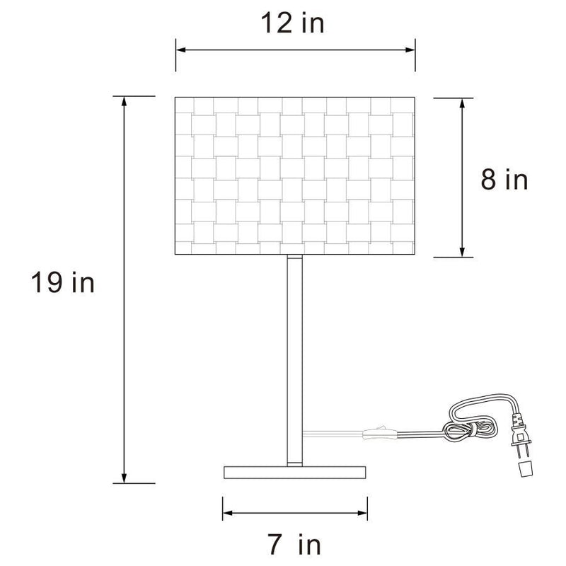 Ramiro - Drum Shade Metal Lamp