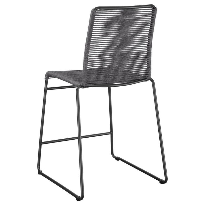 Jerome - Woven Rope Metal Chair (Set of 2)