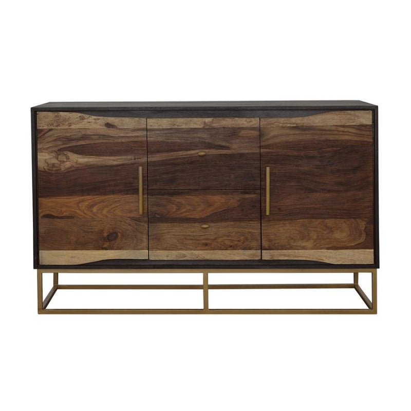 Zara - 2-Door Wood Accent Storage Cabinet